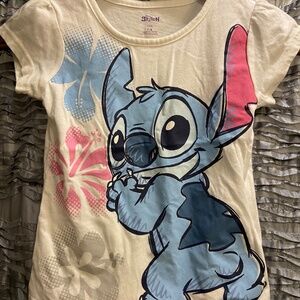 (2) shirts for girls one long sleeve the other short Lili and stitch